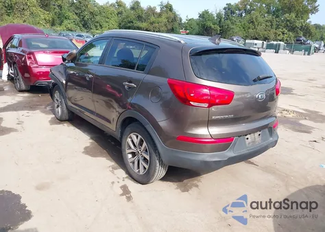 2015 Kia Sportage Lx z USA, uszkodzony, nr VIN KNDPB3AC6F7670218